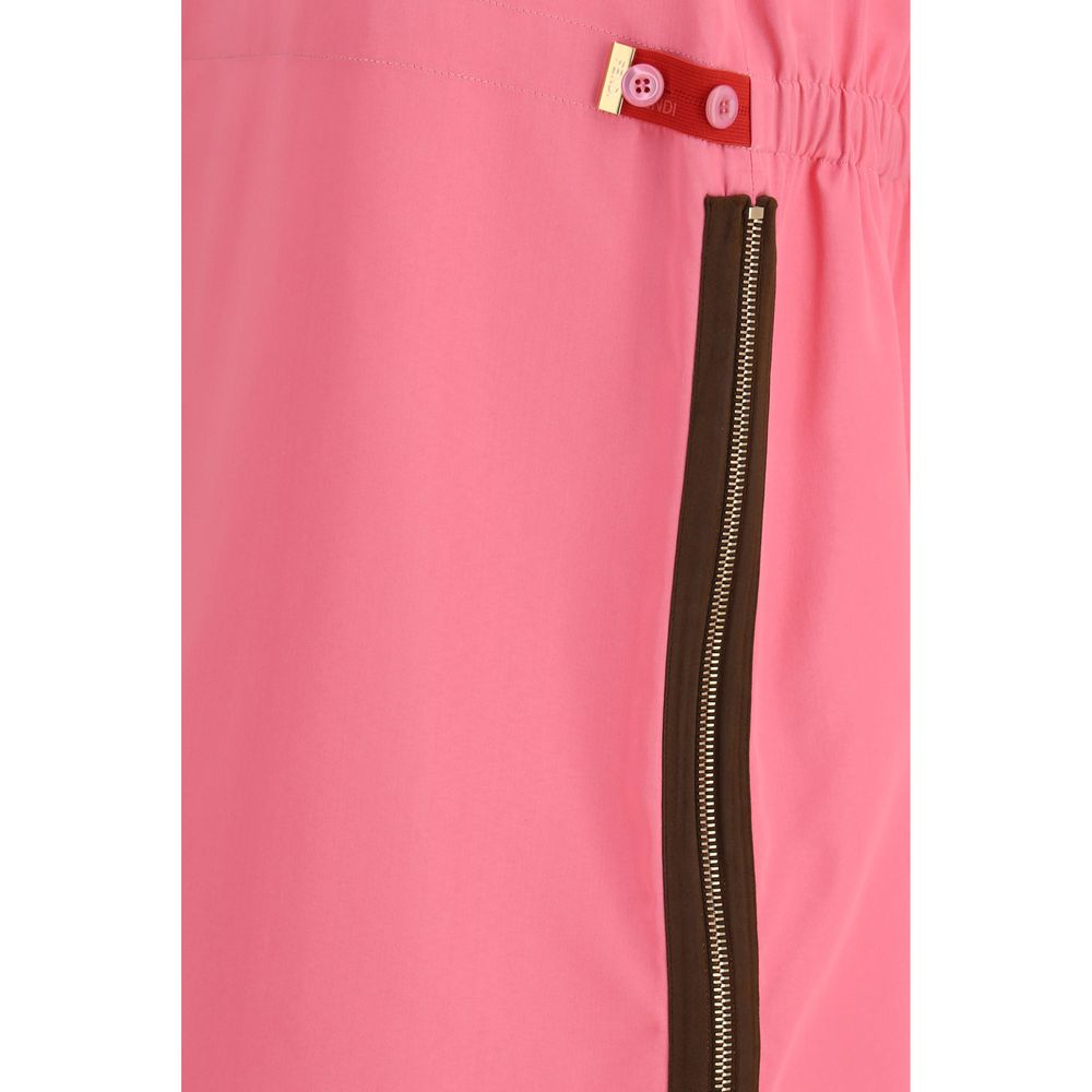 Fendi Multicolor Viscose Midi Skirt | Regal Royce