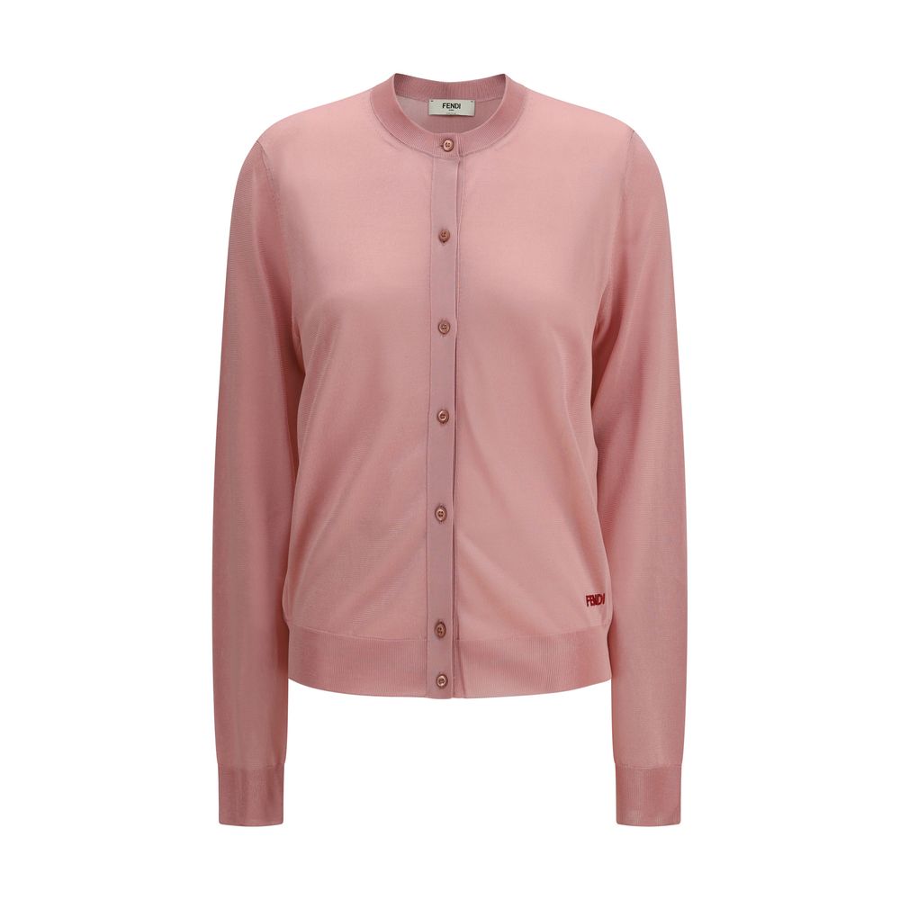 Fendi Multicolor Viscose Cardigan | Regal Royce
