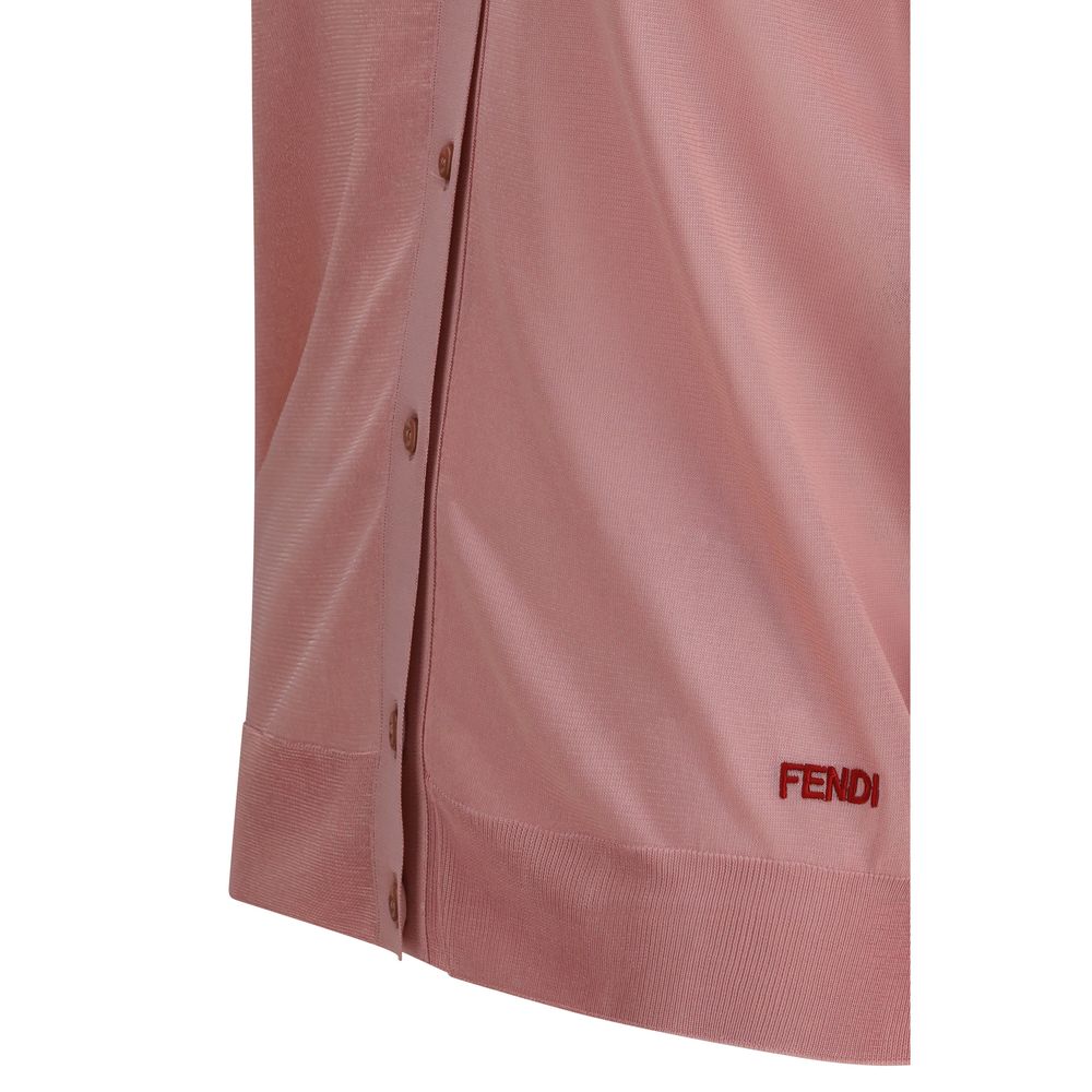 Fendi Multicolor Viscose Cardigan | Regal Royce