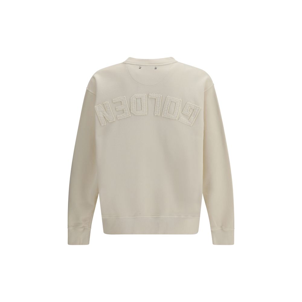 Golden Goose Beige Cotton Sweatshirt | Regal Royce