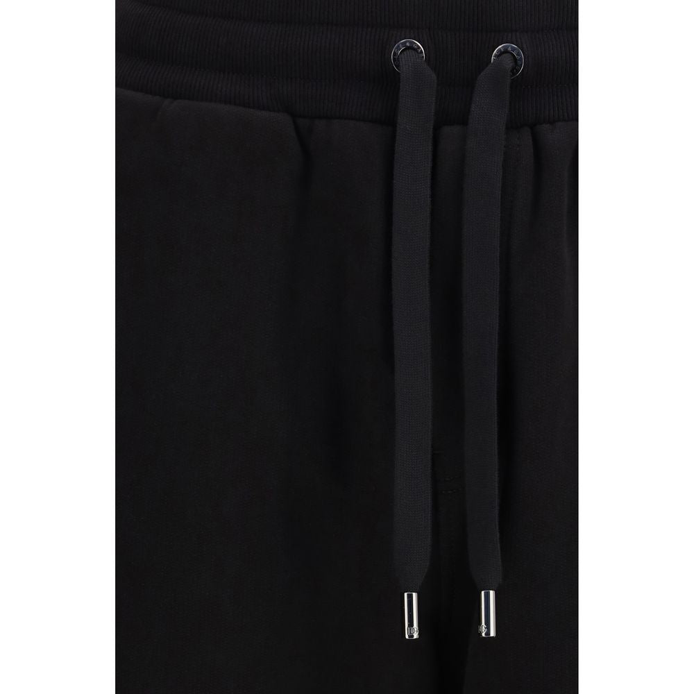 Dolce & Gabbana Black Cotton Casual Pants | Regal Royce