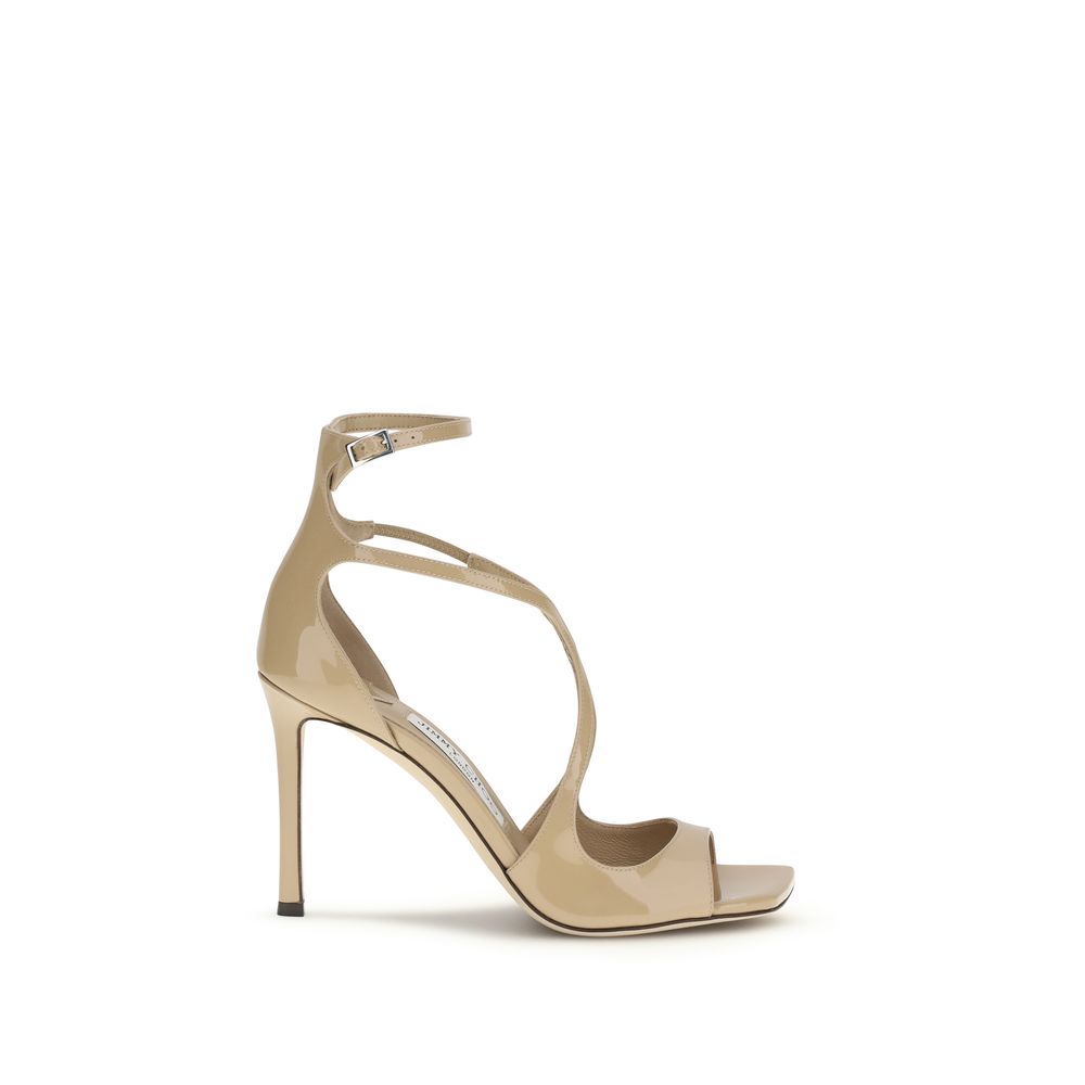 Jimmy Choo Multicolor Calf Leather Bos Taurus Stiletto Heel Sandals | Regal Royce