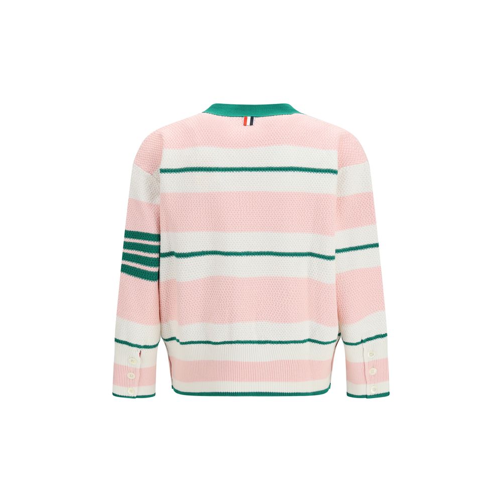 Thom Browne Multicolor Cotton Cardigan | Regal Royce