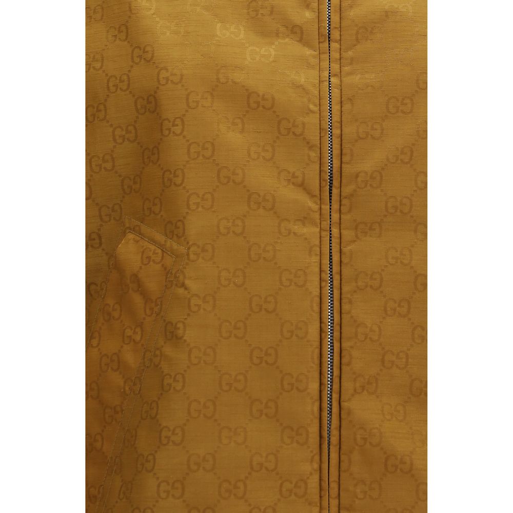 Gucci Beige Nylon Shell Jacket | Regal Royce