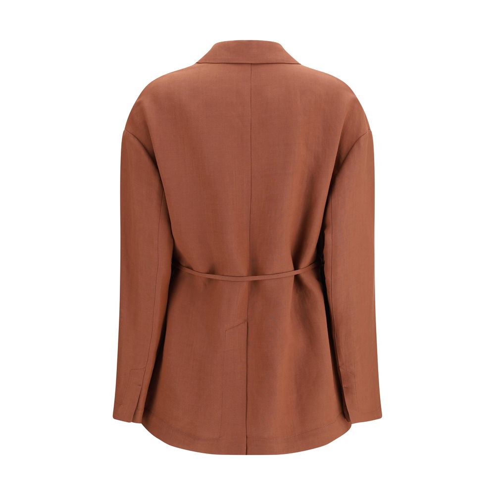 Brunello Cucinelli Multicolor Viscose Blazer | Regal Royce