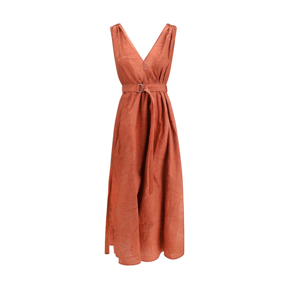 Brunello Cucinelli Multicolor Cotton Casual Dress | Regal Royce
