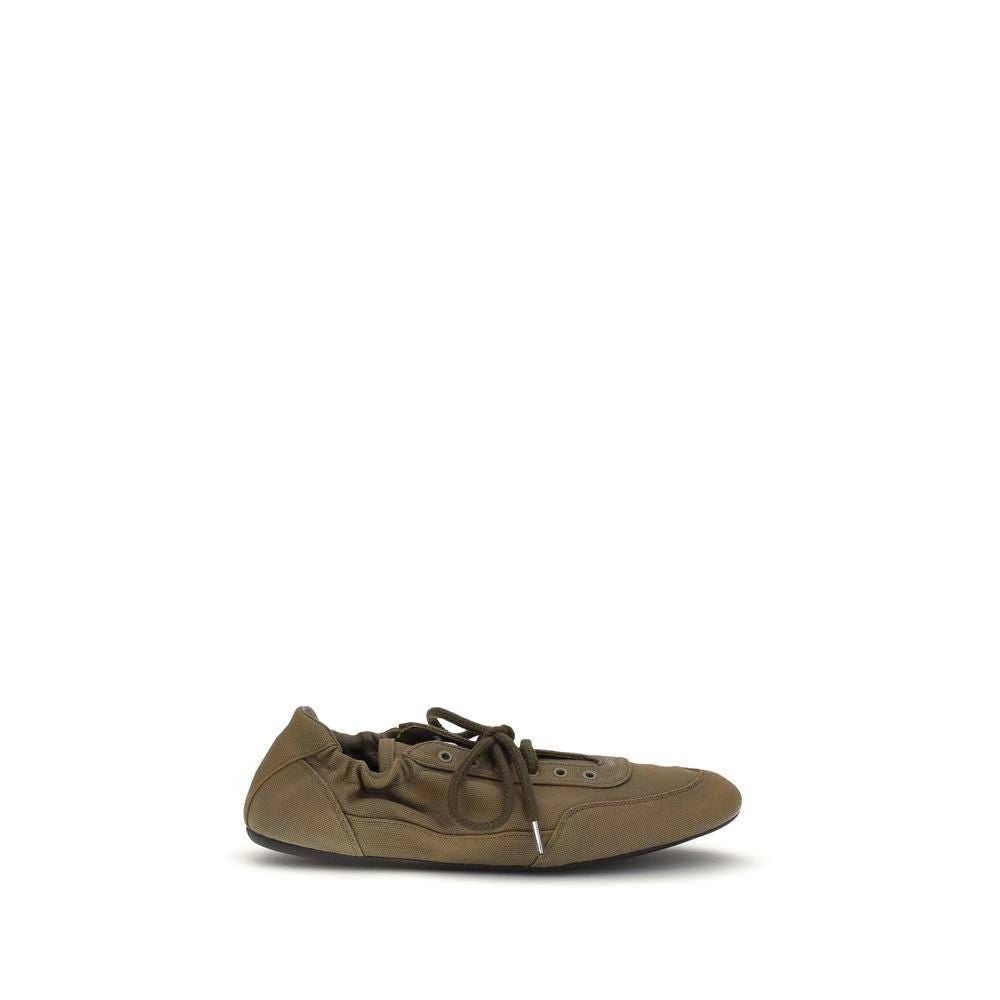 Prada Bicolor Cotton Athletic Sneakers | Regal Royce