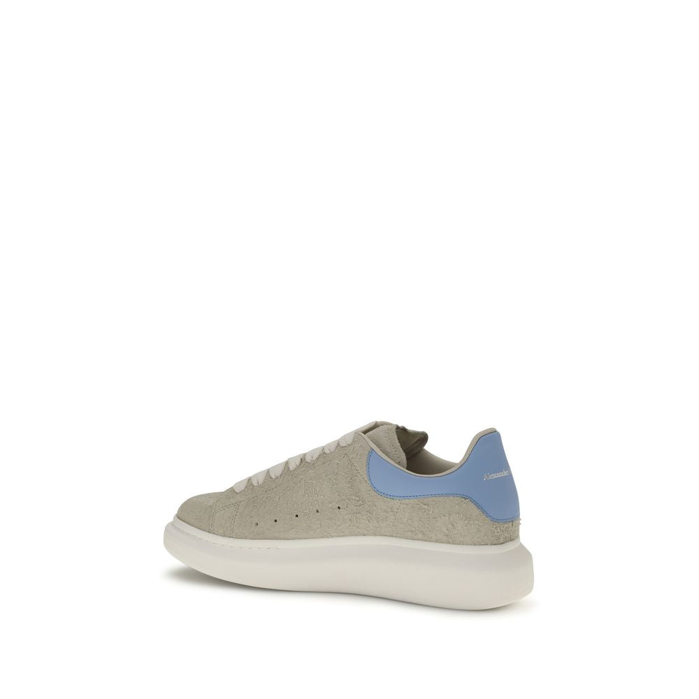 Alexander McQueen Beige Calf Leather Bos Taurus Chunky Sneakers | Regal Royce