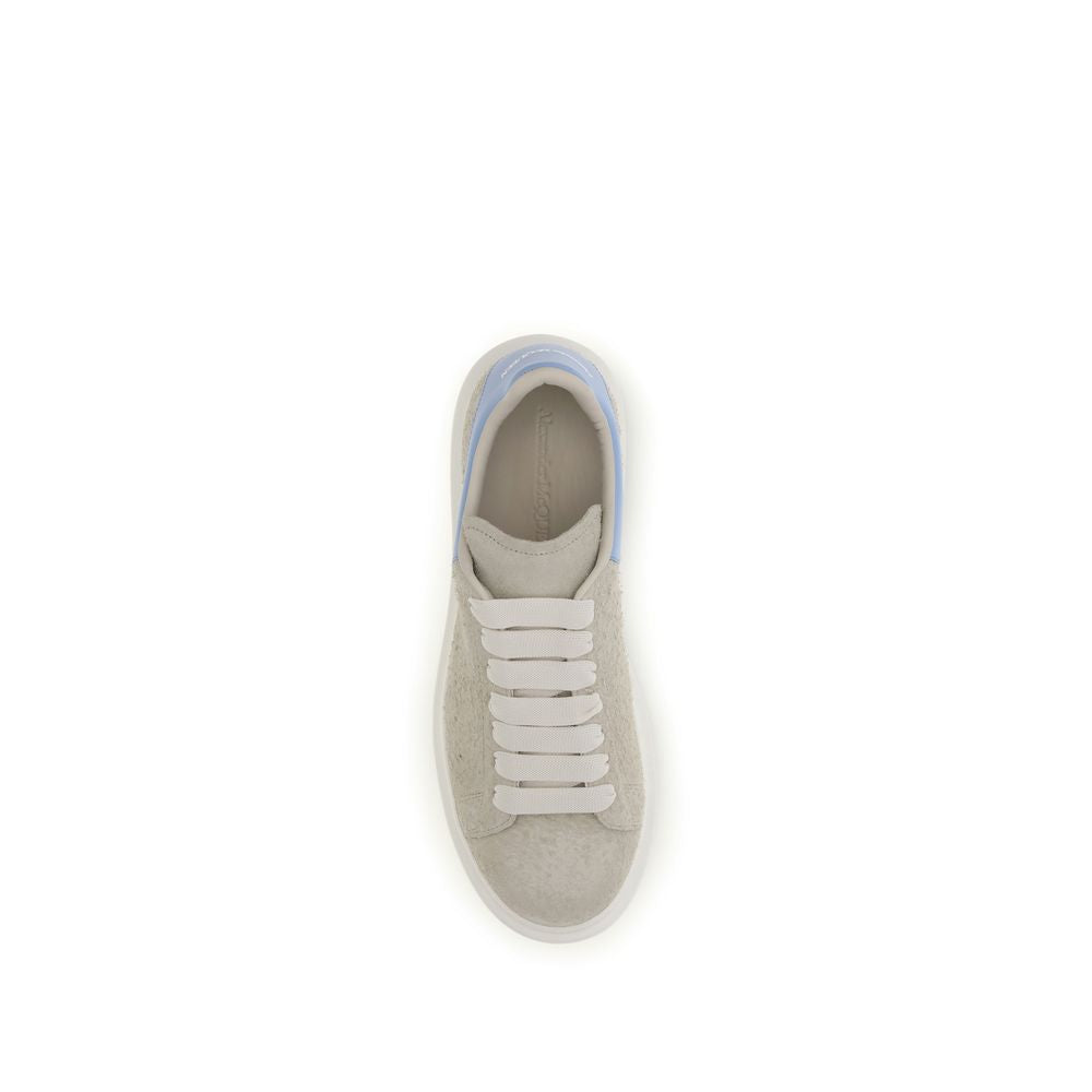 Alexander McQueen Beige Calf Leather Bos Taurus Chunky Sneakers | Regal Royce