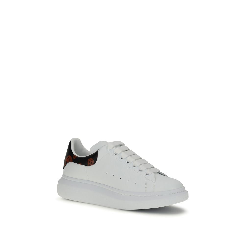Alexander McQueen White Calf Leather Bos Taurus Low Top Sneakers | Regal Royce