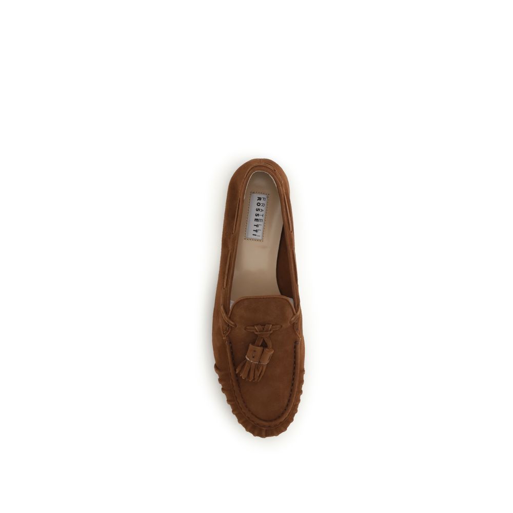 Fratelli Rossetti Brown Calf Leather Bos Taurus Slip-On Loafers | Regal Royce