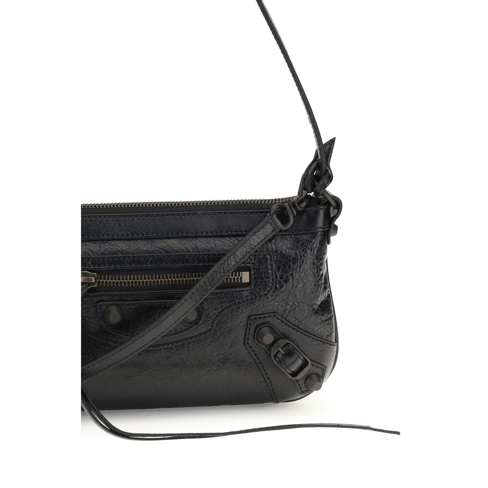 Balenciaga Black Lamb Ovis Aries Aries Shoulder Bag | Regal Royce