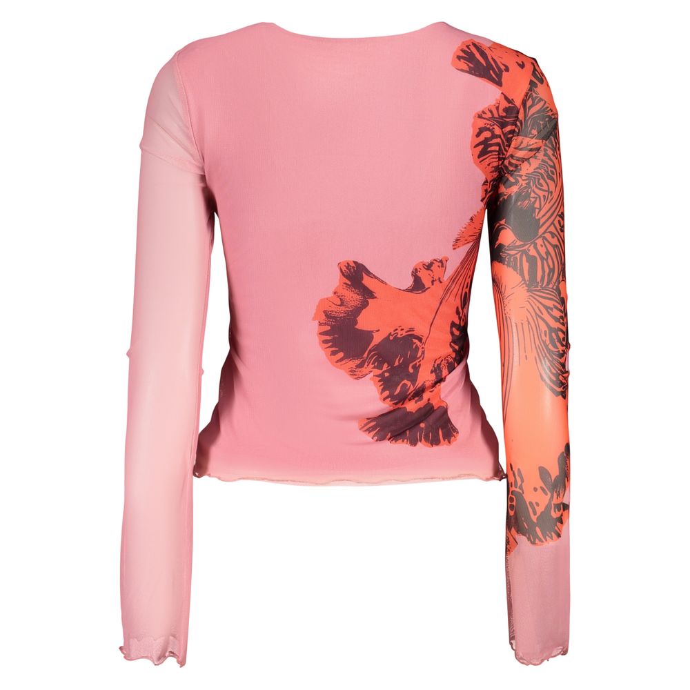 Desigual Rosa Viscosa Women T-Shirt | Regal Royce