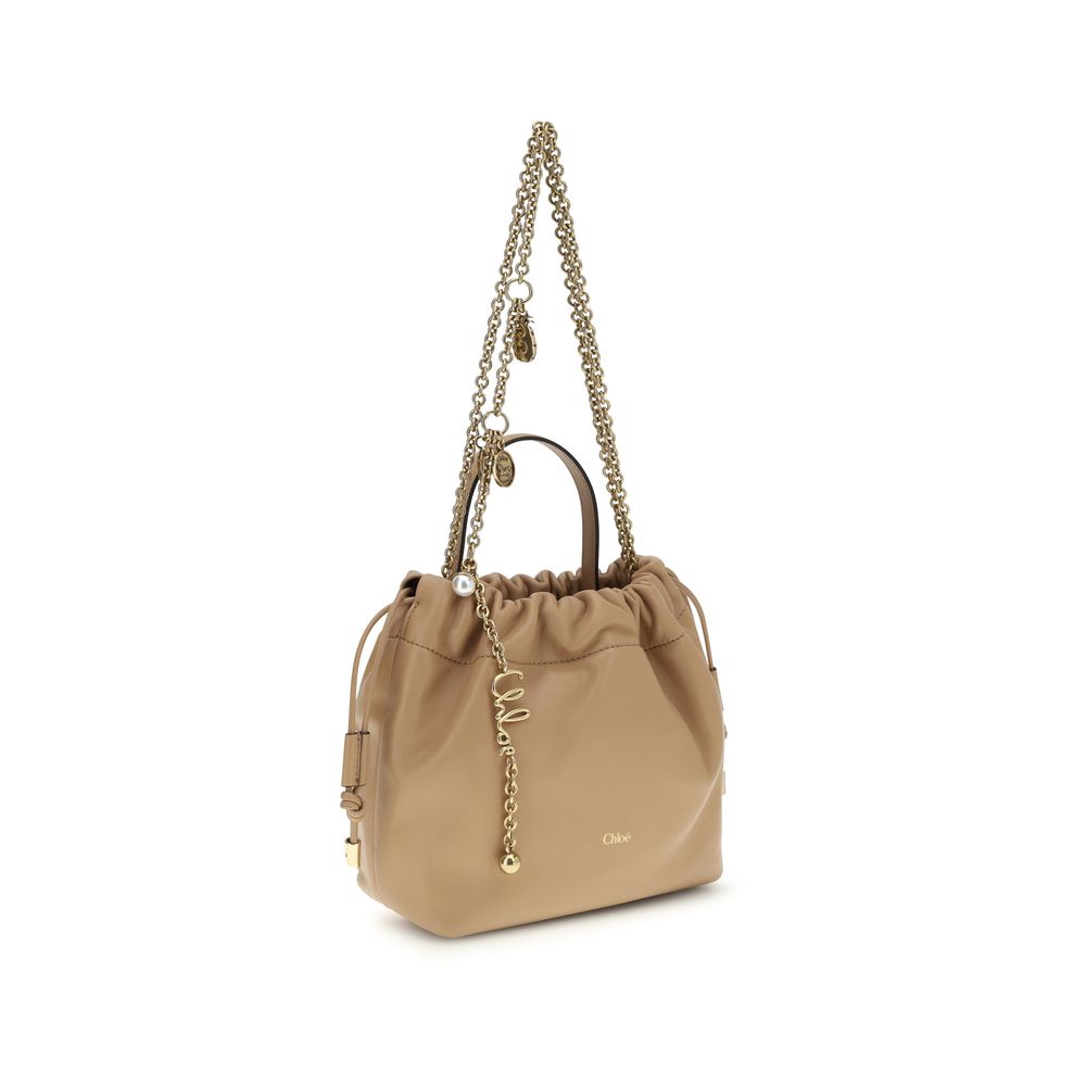 Chloé Beige Lamb Ovis Aries Aries Shoulder Bag | Regal Royce