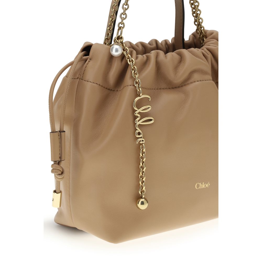 Chloé Beige Lamb Ovis Aries Aries Shoulder Bag | Regal Royce