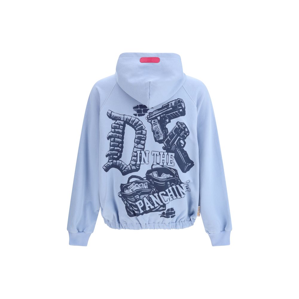 PDF Channel Blue Cotton Sweatshirt | Regal Royce