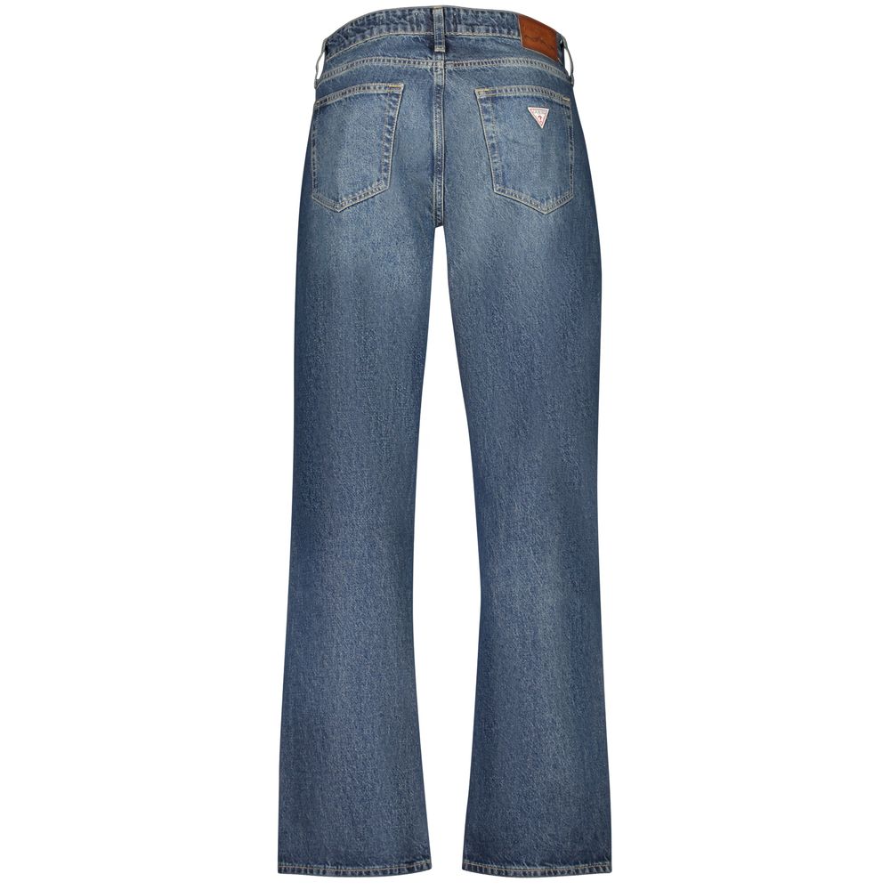 Guess Jeans Blu Cotton Men's Jeans | Regal Royce
