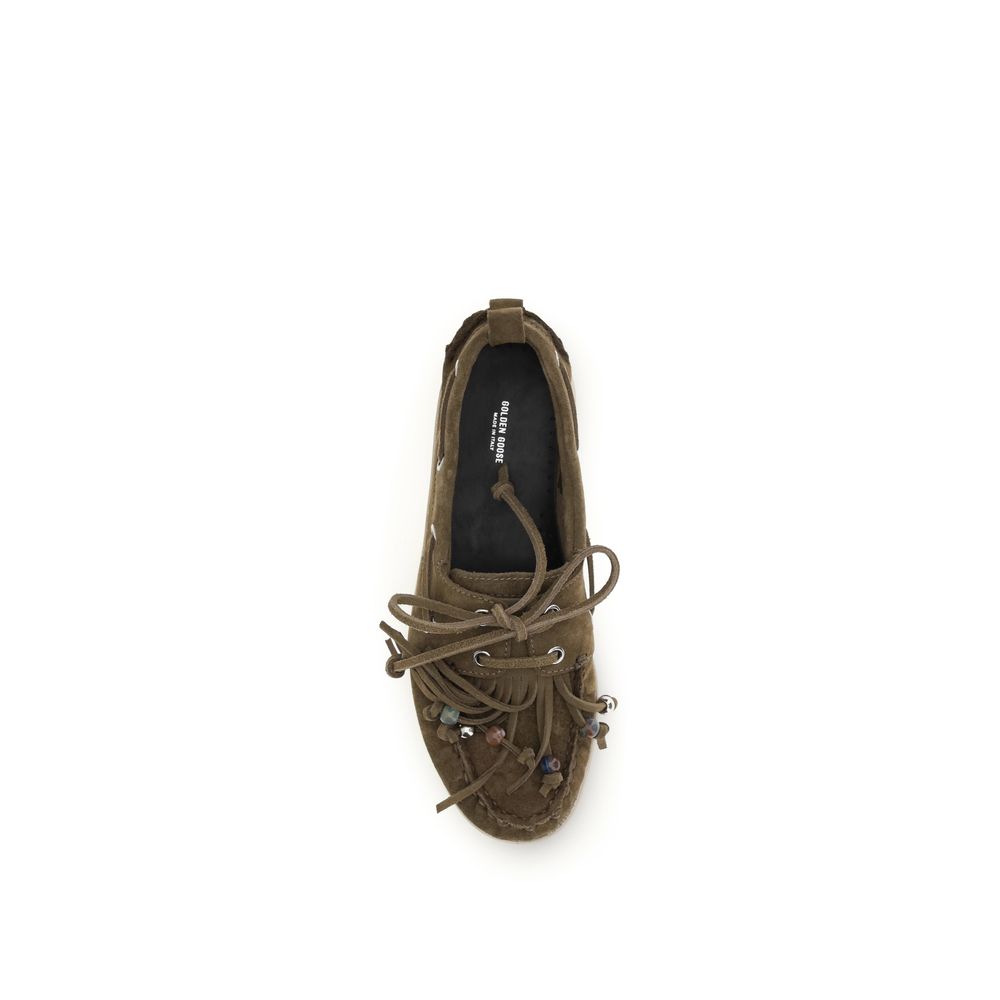 Golden Goose Bicolor Calf Leather Bos Taurus Slip-On Loafers | Regal Royce