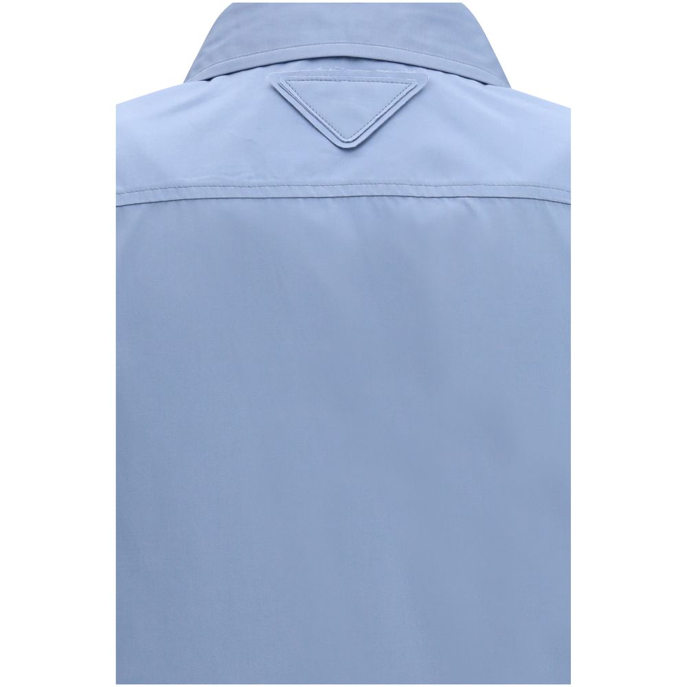 Prada Blue Cotton Dress Shirt | Regal Royce
