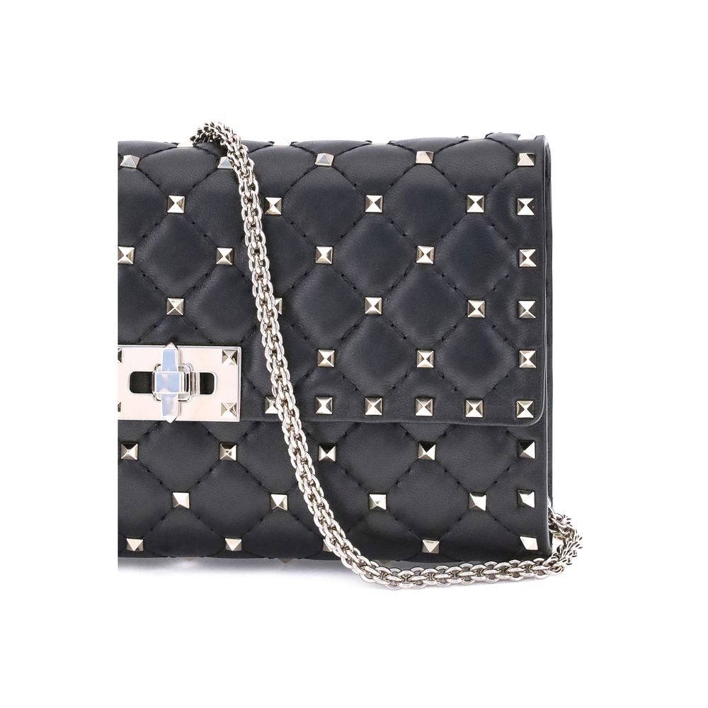 Valentino Garavani Black Lamb Ovis Aries Aries Shoulder Bag | Regal Royce