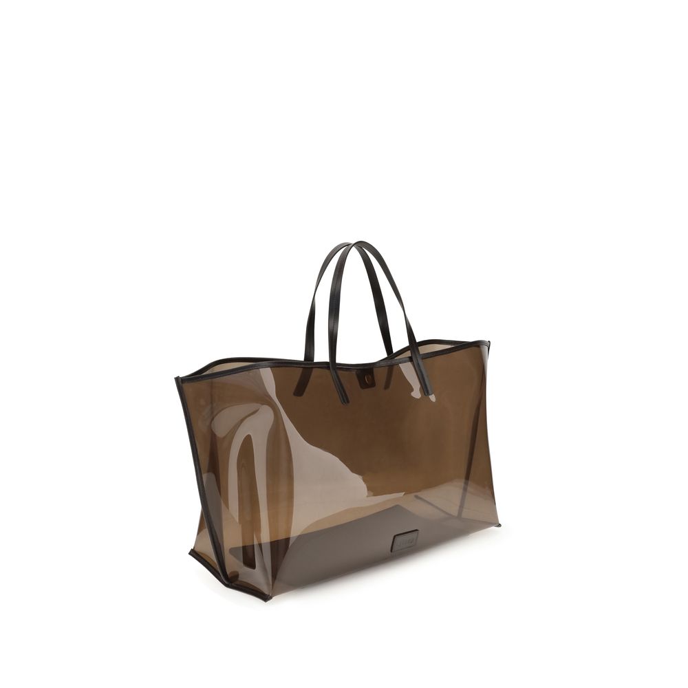Staud Brown Pvc Handbag | Regal Royce