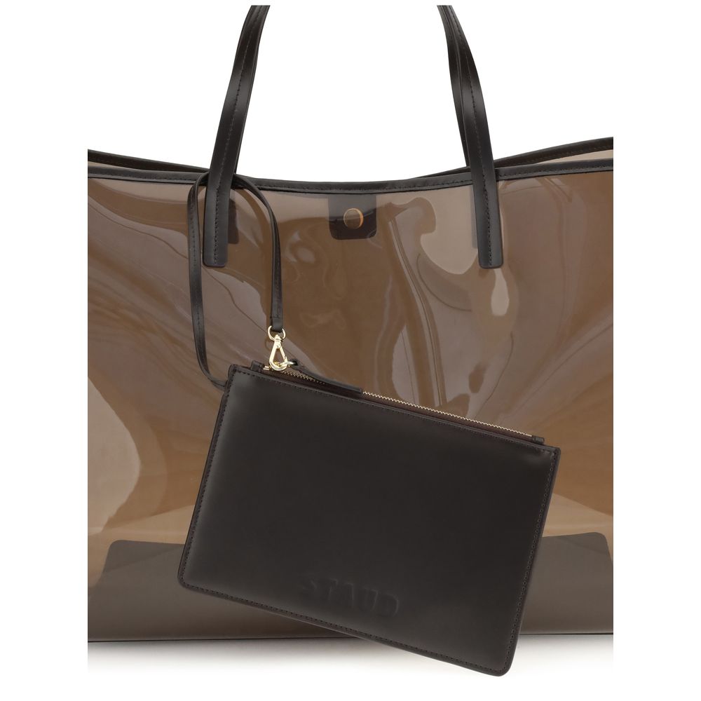 Staud Brown Pvc Handbag | Regal Royce