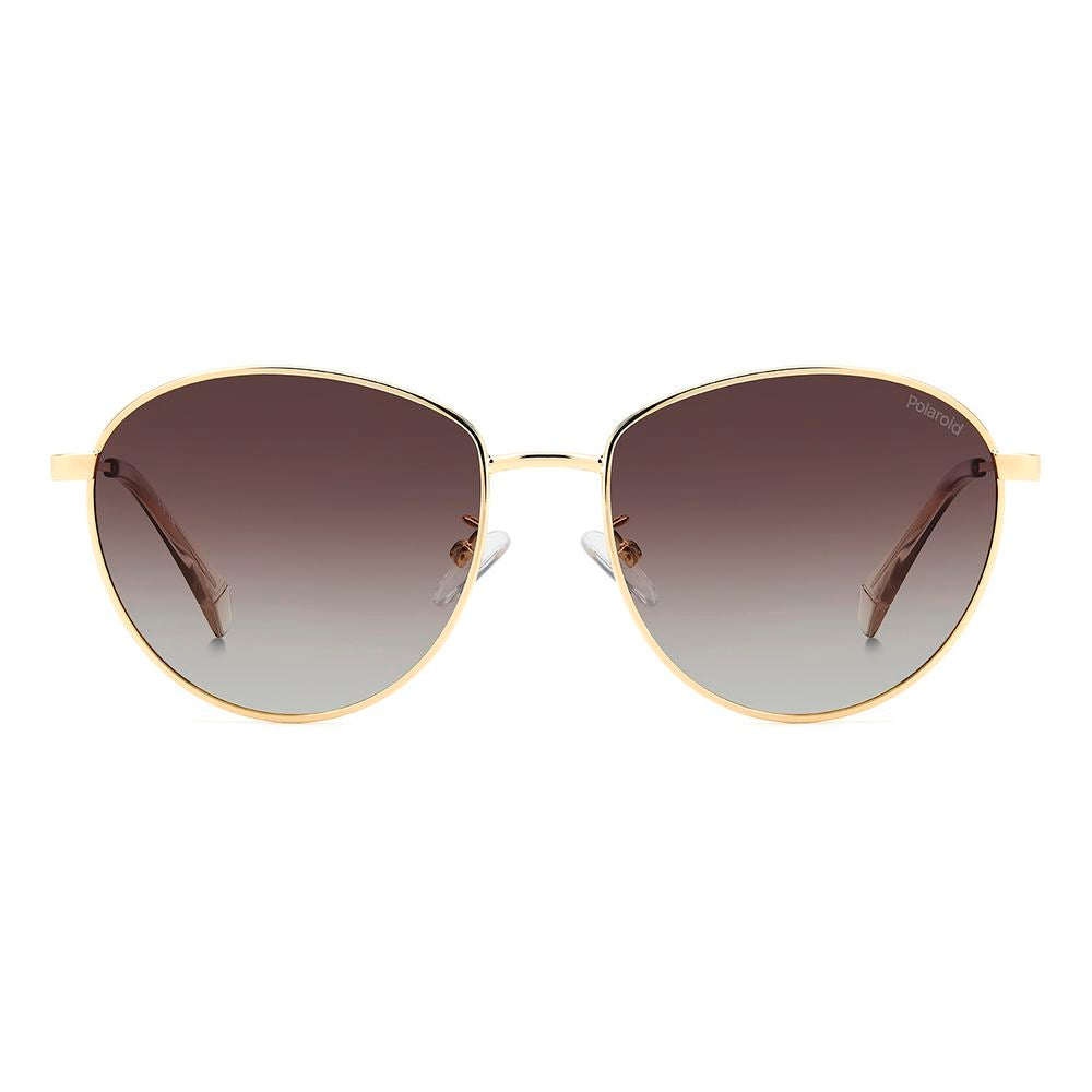 Polaroid Gold Stainless Steel Sunglasses | Regal Royce