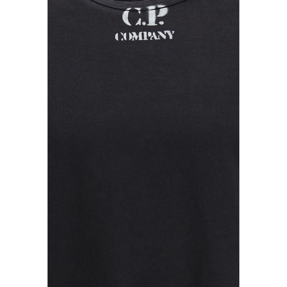 C.P. Company Black Cotton T-Shirt | Regal Royce