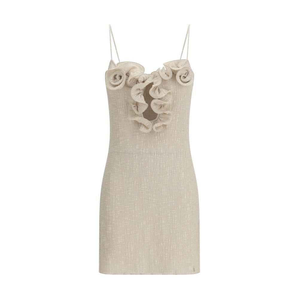 Magda Butrym Beige Lyocell Casual Dress | Regal Royce