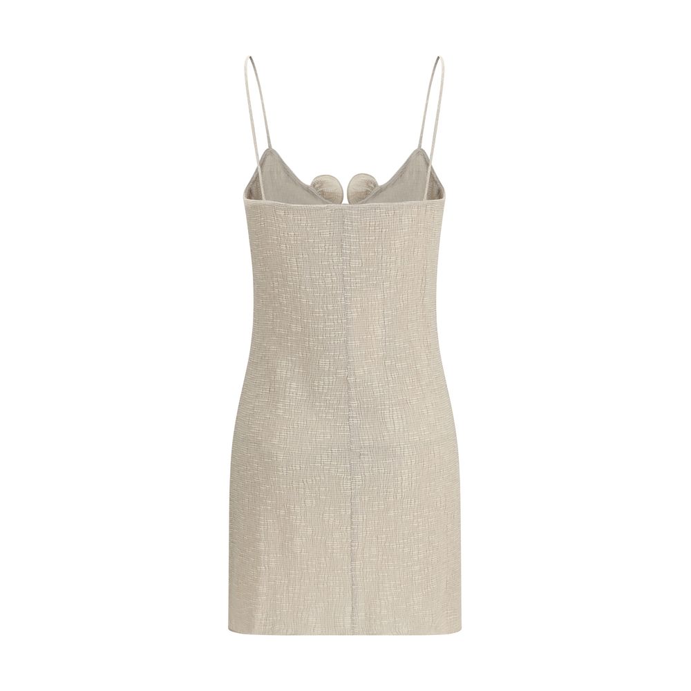 Magda Butrym Beige Lyocell Casual Dress | Regal Royce