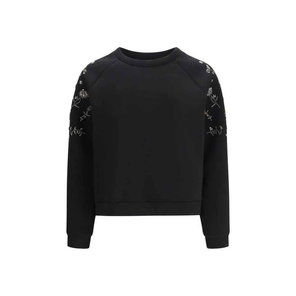 Max Mara Black Polyester Sweatshirt | Regal Royce