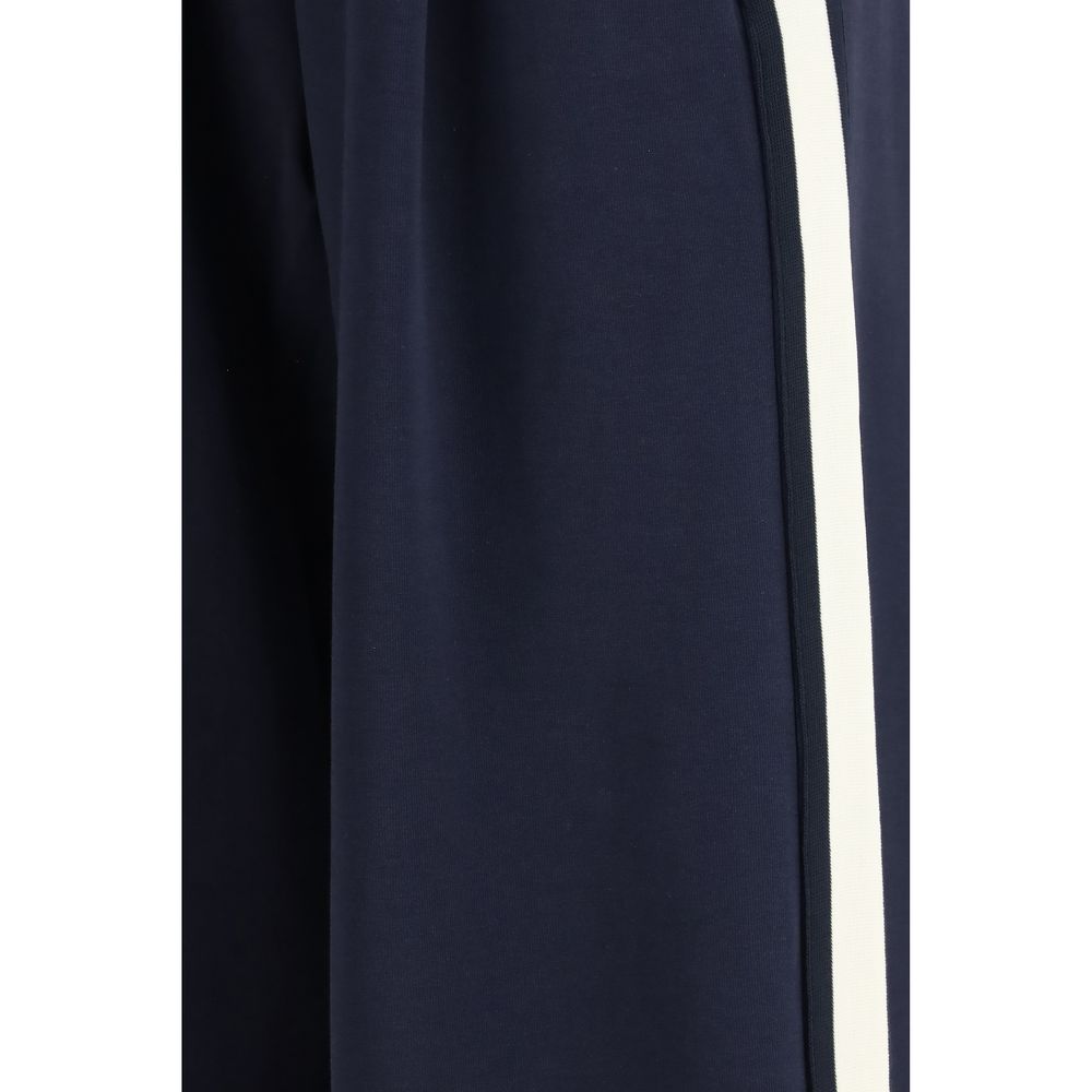 Max Mara Blue Cotton Casual Pants | Regal Royce