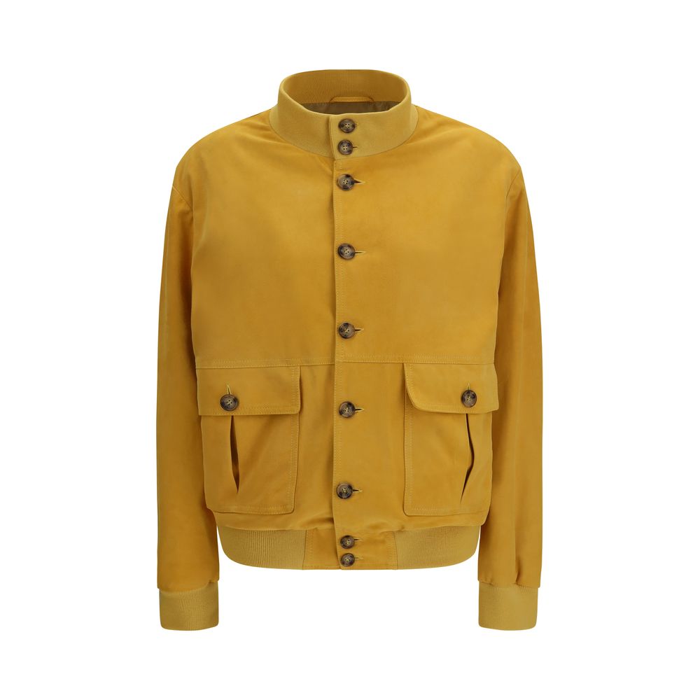 Valstar Bicolor Goatskin Bomber | Regal Royce