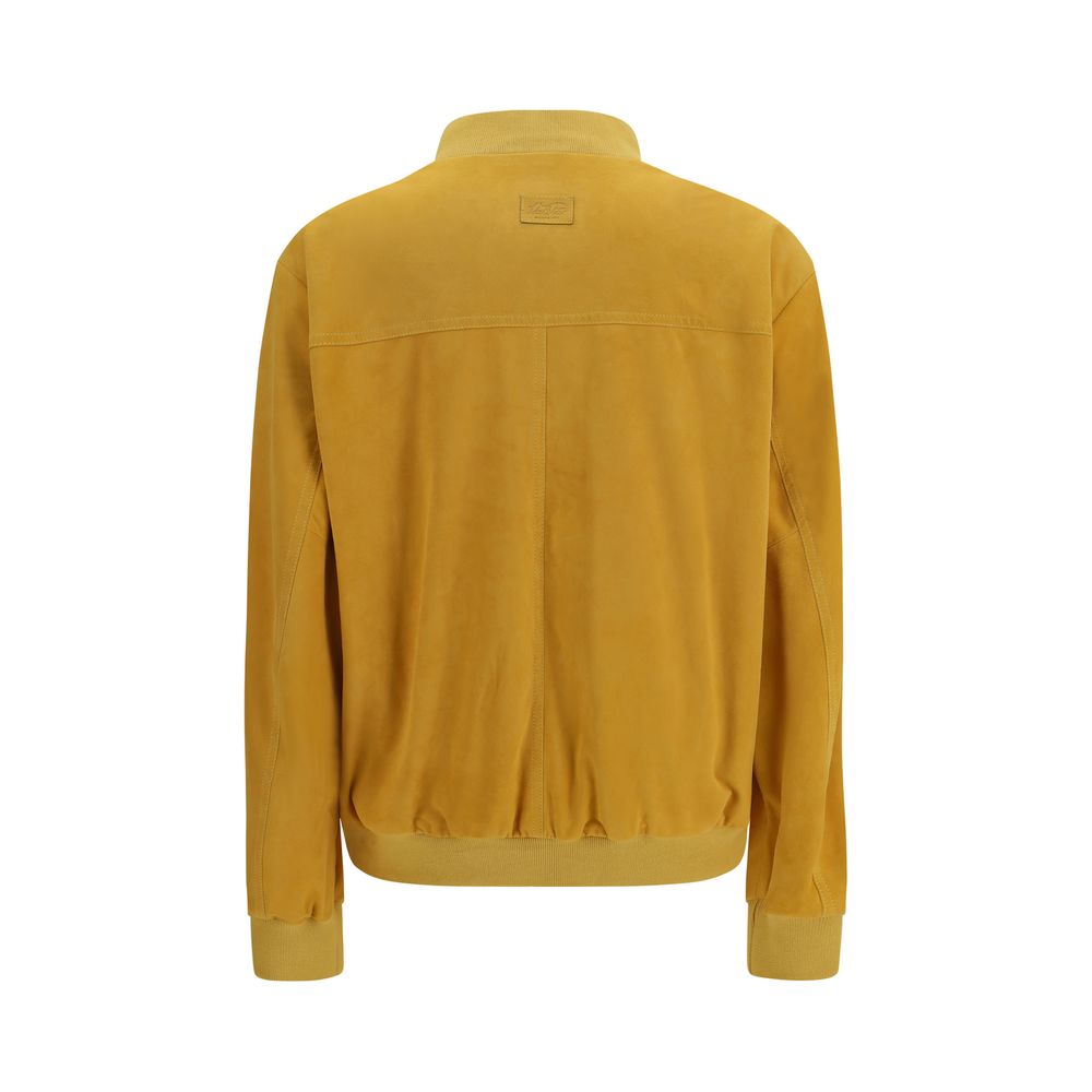 Valstar Bicolor Goatskin Bomber | Regal Royce