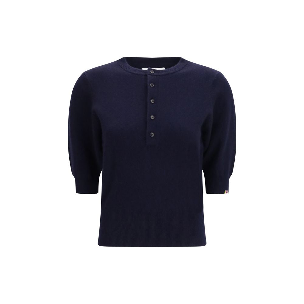 Extreme Cashmere Blue Cashmere Sweater | Regal Royce