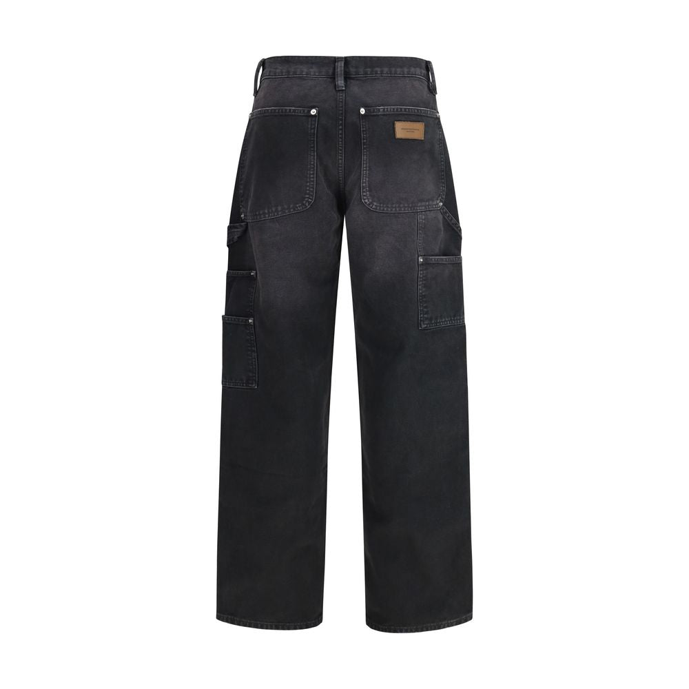 Alexander Wang Black Cotton Cargo Pants | Regal Royce
