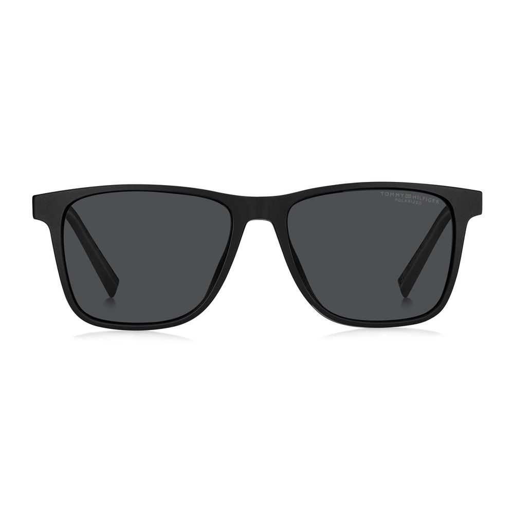 Tommy Hilfiger Black Polyamide Glasses (Frames) | Regal Royce