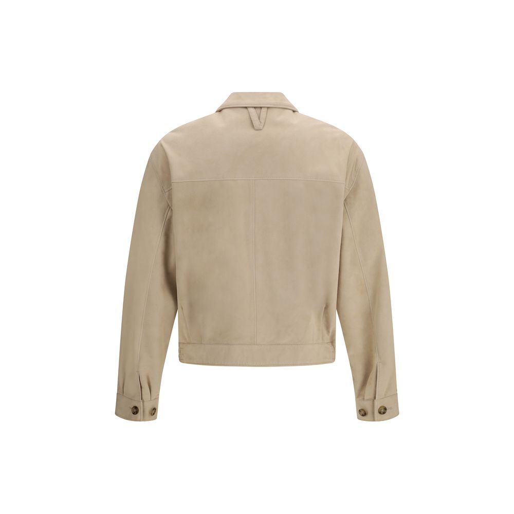 Valstar Beige Lamb Ovis Aries Aries Bomber | Regal Royce