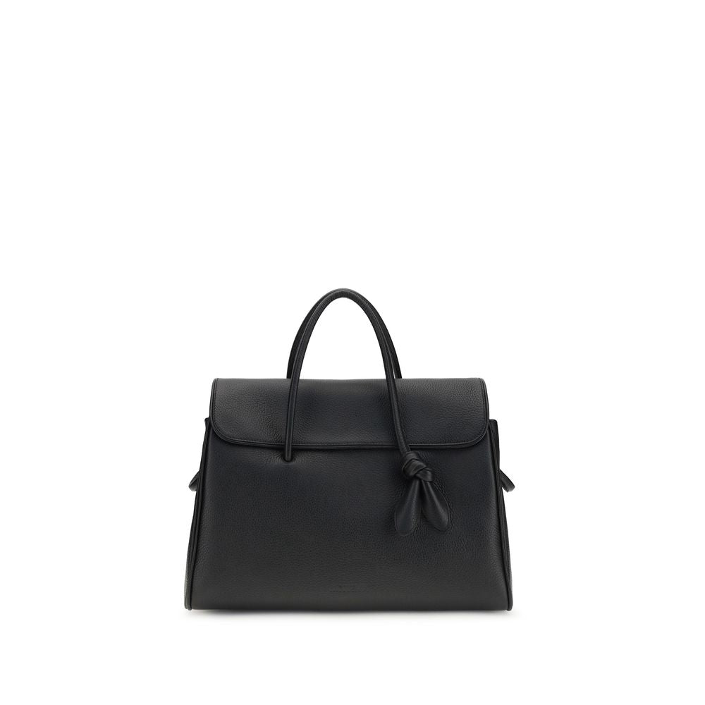 Jacquemus Black Calf Leather Bos Taurus Handbag | Regal Royce