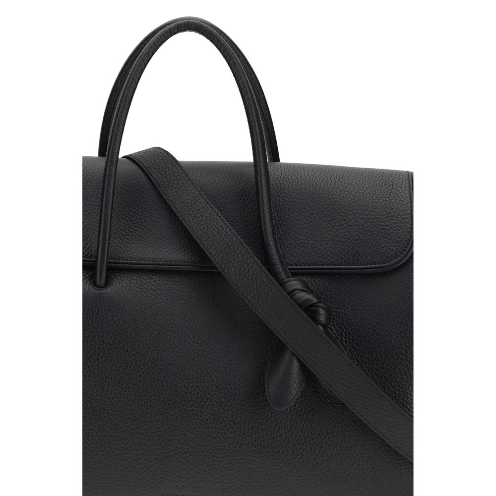 Jacquemus Black Calf Leather Bos Taurus Handbag | Regal Royce