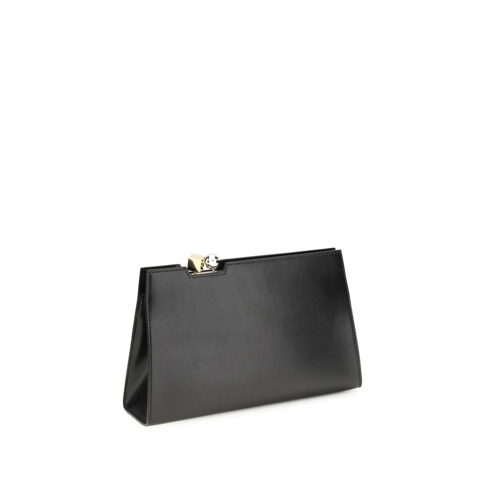 Jacquemus Black Calf Leather Bos Taurus Shoulder Bag | Regal Royce