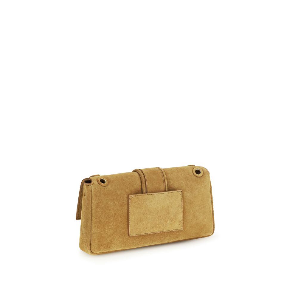 Jacquemus Beige Calf Leather Bos Taurus Shoulder Bag | Regal Royce