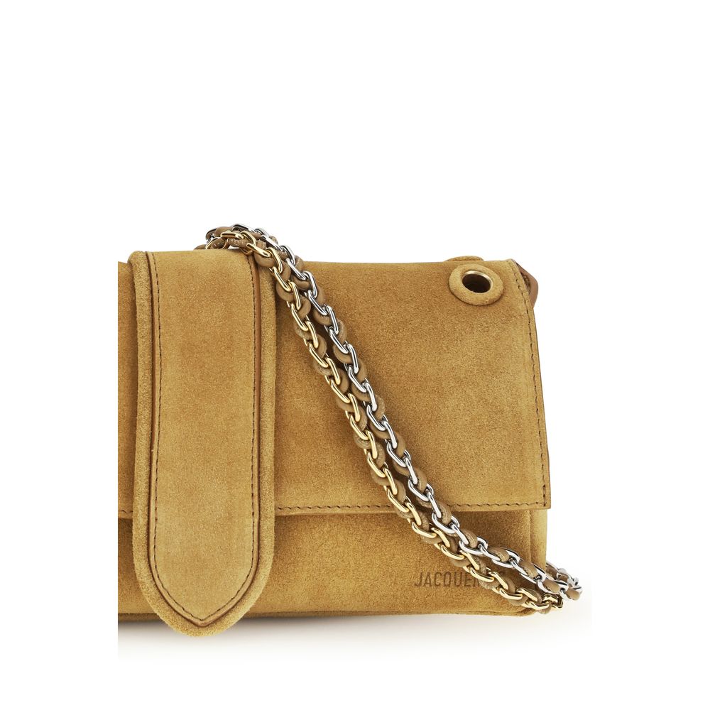 Jacquemus Beige Calf Leather Bos Taurus Shoulder Bag | Regal Royce