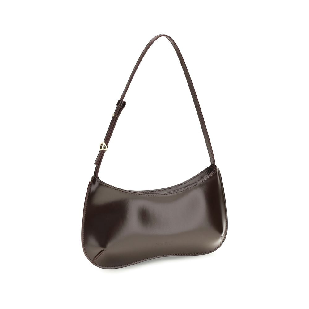 Jacquemus Brown Calf Leather Bos Taurus Shoulder Bag | Regal Royce