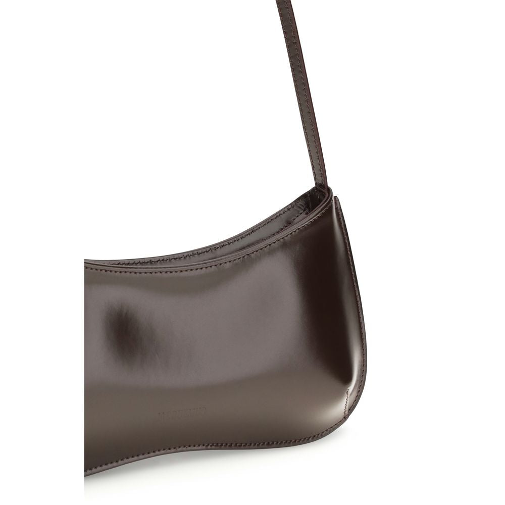 Jacquemus Brown Calf Leather Bos Taurus Shoulder Bag | Regal Royce
