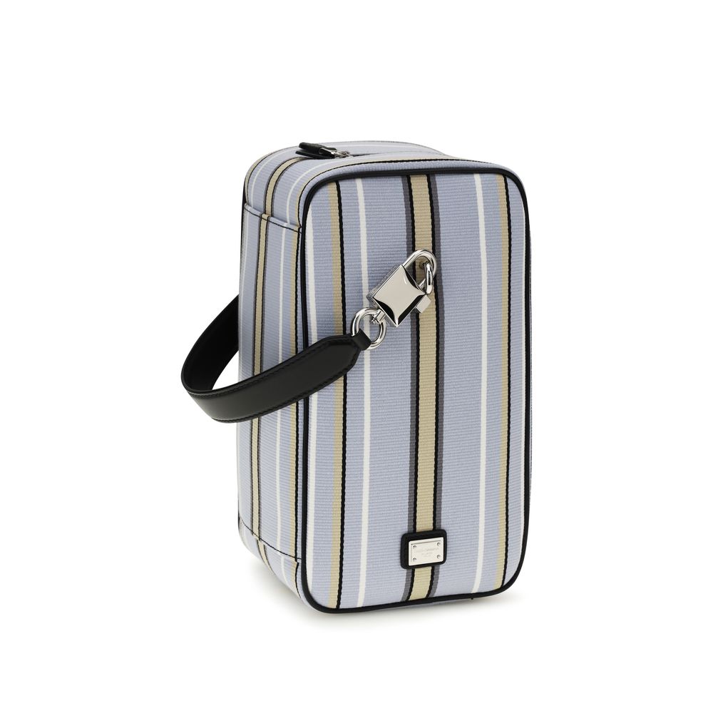 Dolce & Gabbana Blue Cotton Handbag | Regal Royce