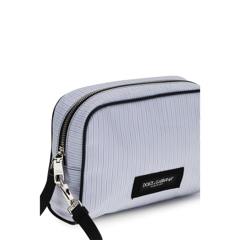 Dolce & Gabbana Blue Cotton Handbag | Regal Royce
