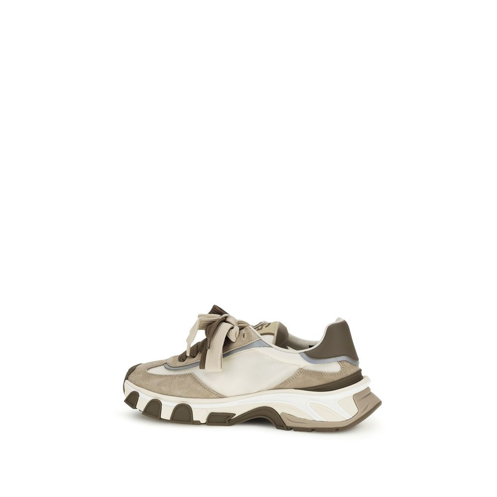 Dolce & Gabbana Multicolor Calf Leather Bos Taurus Athletic Sneakers | Regal Royce