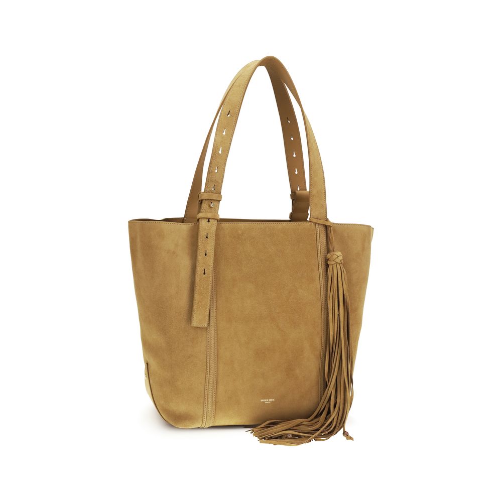 Golden Goose Beige Calf Leather Bos Taurus Shoulder Bag | Regal Royce