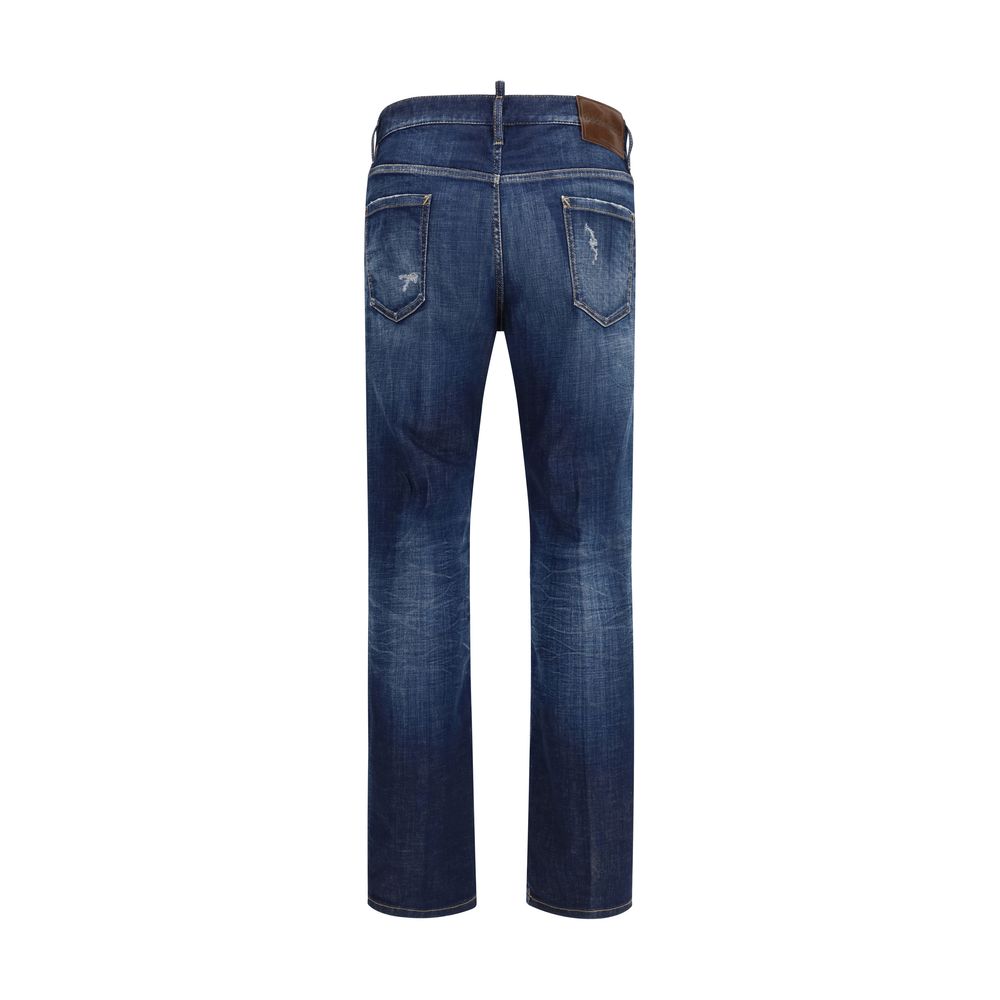 Dsquared² Blue Cotton Jeans Denim | Regal Royce